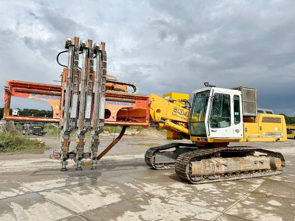 Kettenbagger typu Liebherr R934 HDS Litronic - Wimmer Jura Luna 3.322 Drill, Gebrauchtmaschine v Veldhoven (Obrázek 2)