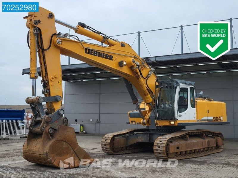 Kettenbagger от тип Liebherr R964 C GERMAN MACHINE - FROM FIRST OWNER, Gebrauchtmaschine в Veghel (Снимка 1)