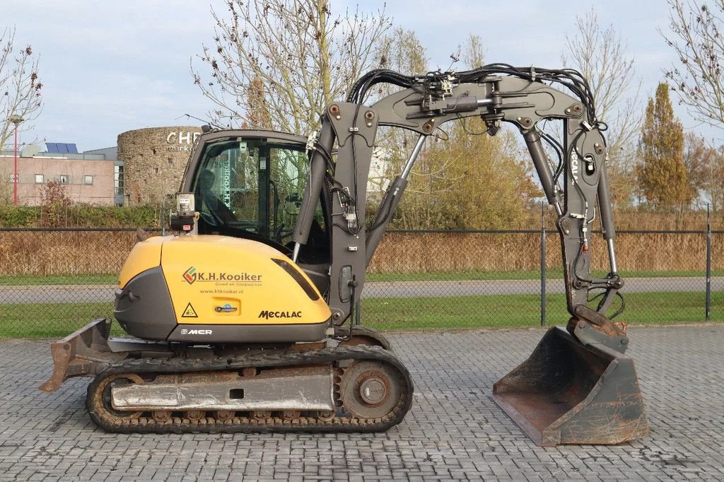 Kettenbagger typu Mecalac 8 MCR 5X BUCKET FORKS DUTCH REGISTRATION, Gebrauchtmaschine w Marknesse (Zdjęcie 4)