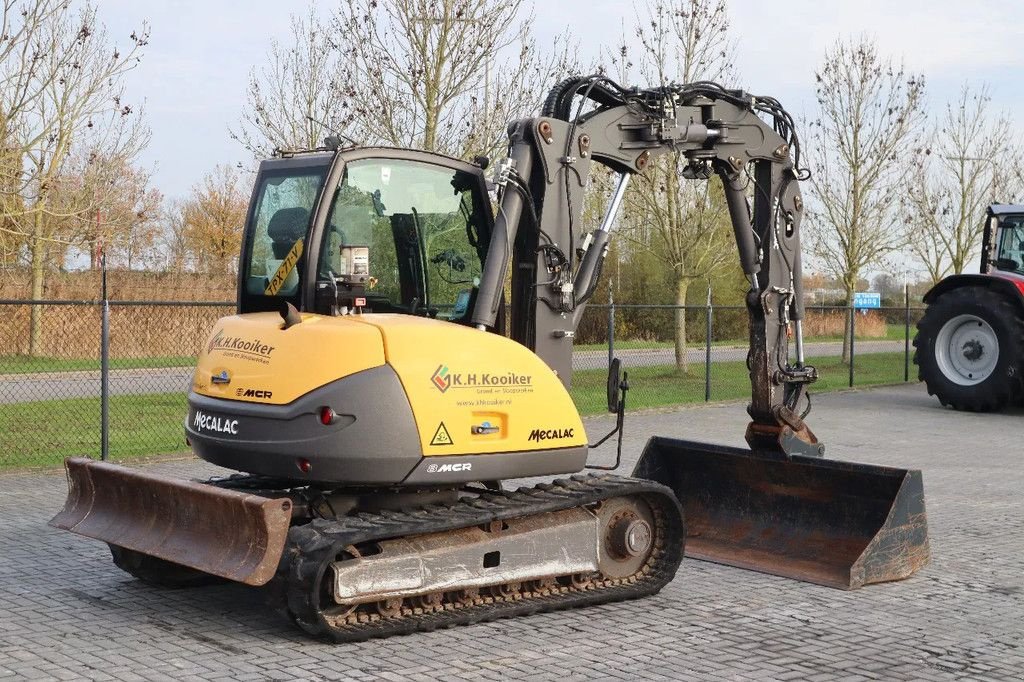 Kettenbagger typu Mecalac 8 MCR 5X BUCKET FORKS DUTCH REGISTRATION, Gebrauchtmaschine w Marknesse (Zdjęcie 7)