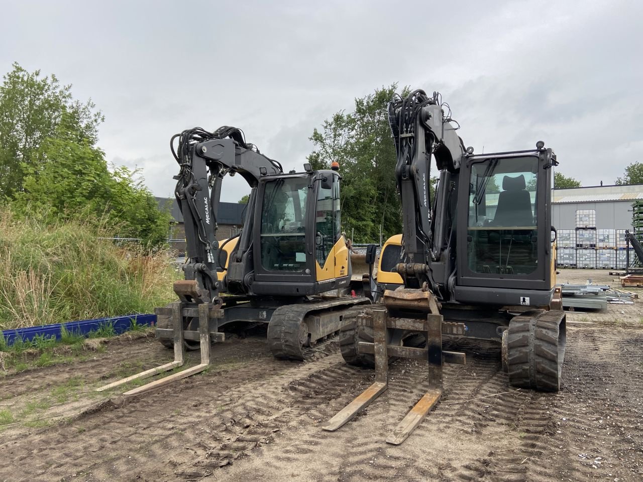 Kettenbagger a típus Mecalac Mcr 10, Gebrauchtmaschine ekkor: Dronten (Kép 5)