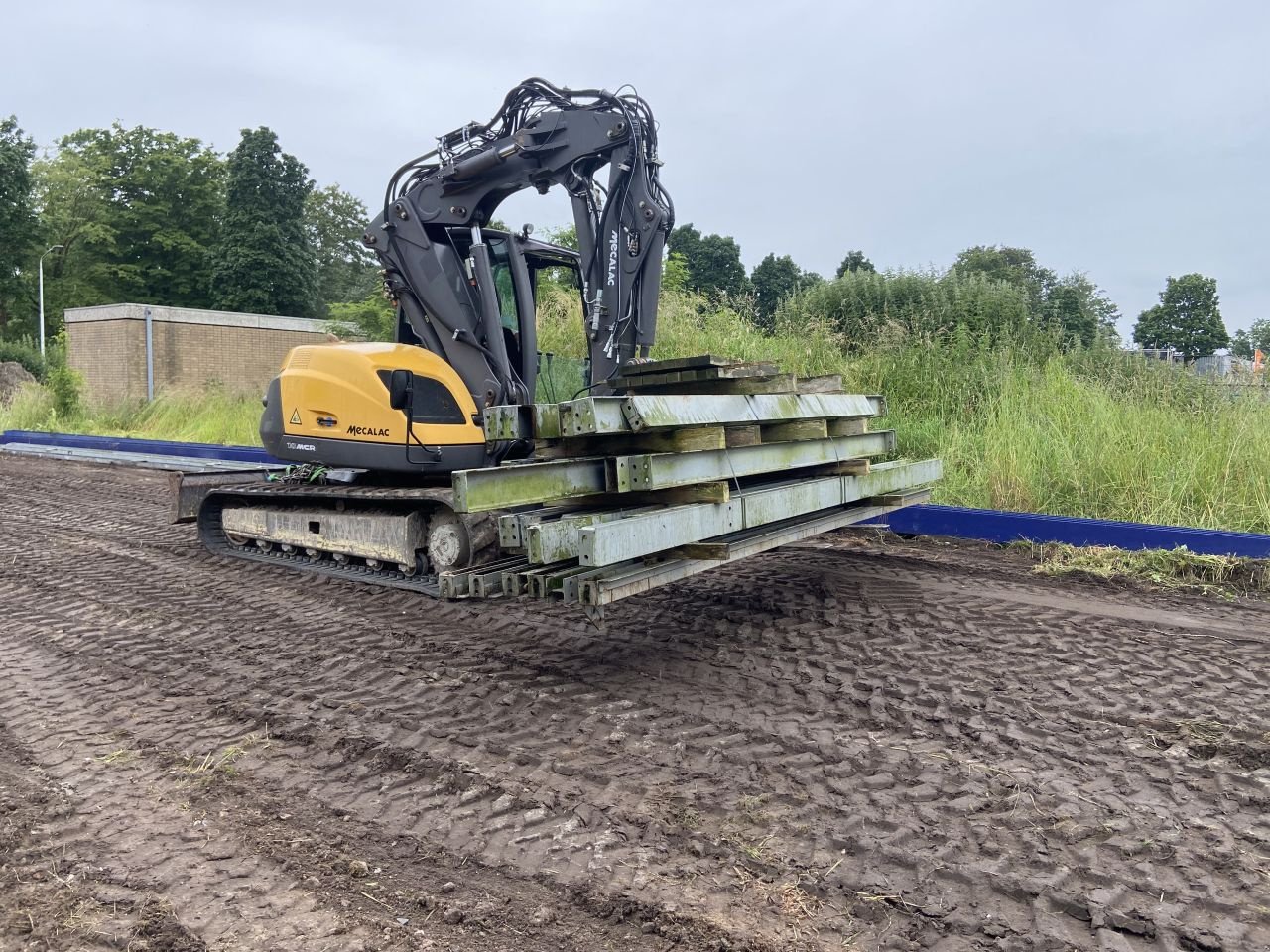 Kettenbagger a típus Mecalac Mcr 10, Gebrauchtmaschine ekkor: Dronten (Kép 4)