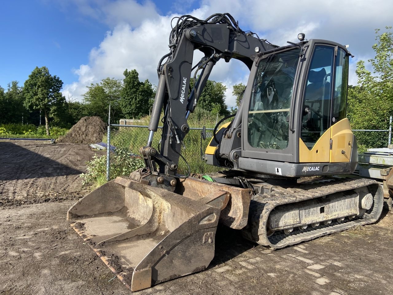 Kettenbagger a típus Mecalac Mcr 10, Gebrauchtmaschine ekkor: Dronten (Kép 1)