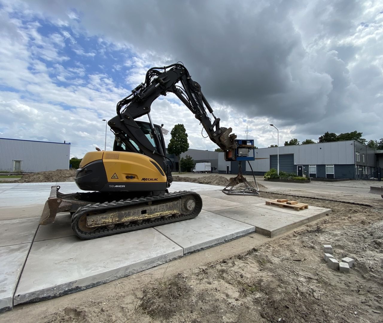 Kettenbagger a típus Mecalac Mcr 10, Gebrauchtmaschine ekkor: Dronten (Kép 6)