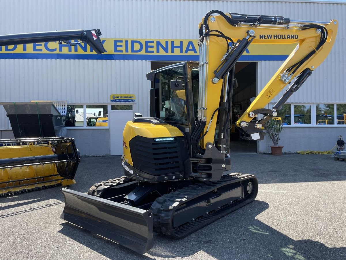 Kettenbagger of the type New Holland E65D CAB, Neumaschine in Burgkirchen (Picture 9)