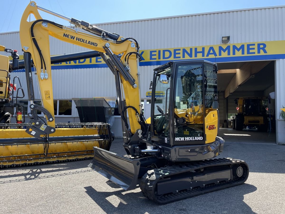 Kettenbagger tip New Holland E65D CAB, Neumaschine in Burgkirchen (Poză 1)