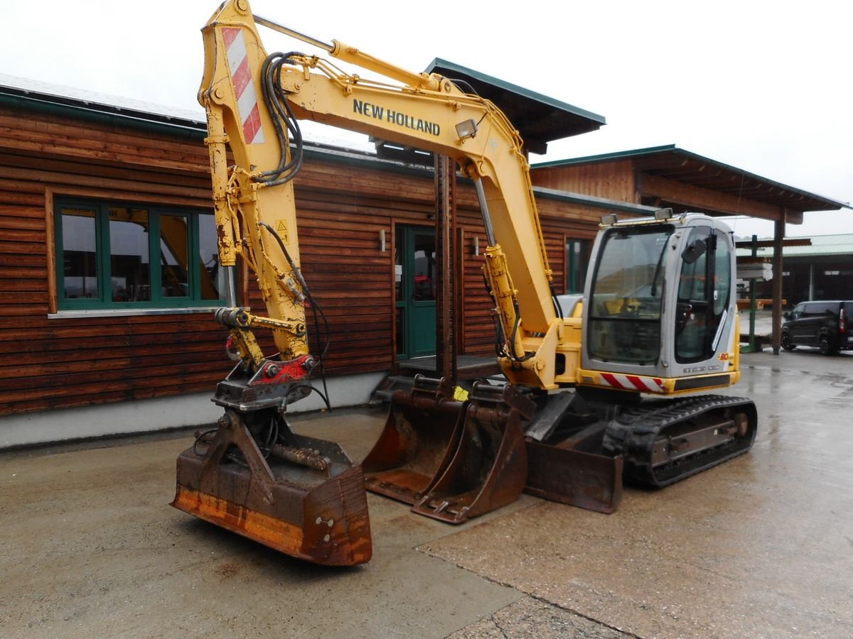 Kettenbagger of the type New Holland E80 - 1ES ( 8.010kg ) 3 Löffel, Gebrauchtmaschine in St. Nikolai ob Draßling (Picture 2)