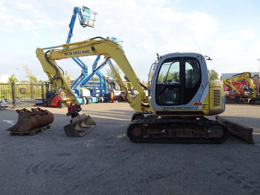 Kettenbagger Türe ait New Holland E80MSR-1ES, Gebrauchtmaschine içinde Zutphen (resim 8)