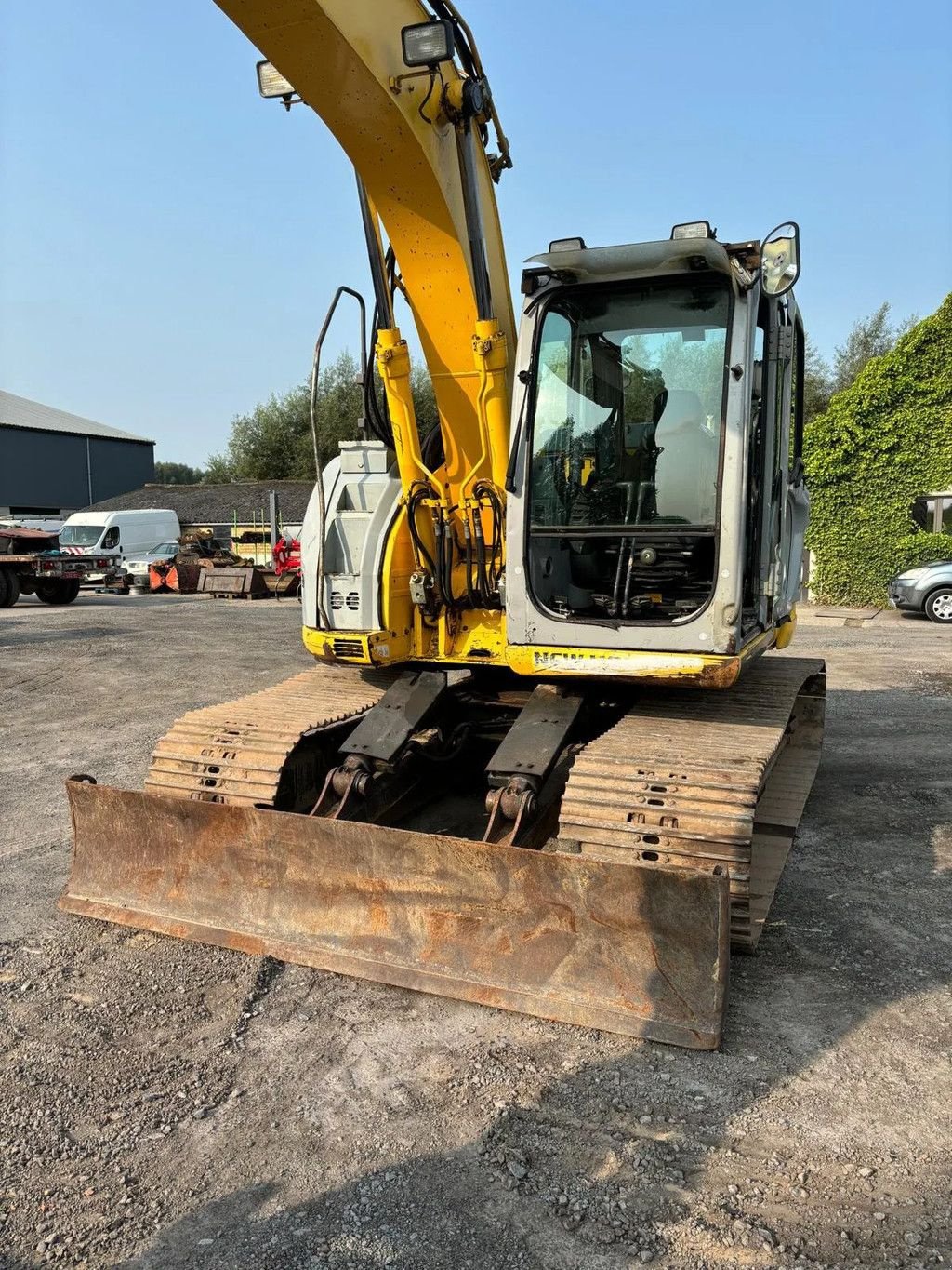 Kettenbagger typu New Holland Kobelco E135BSR-2, Gebrauchtmaschine w Wevelgem (Zdjęcie 9)