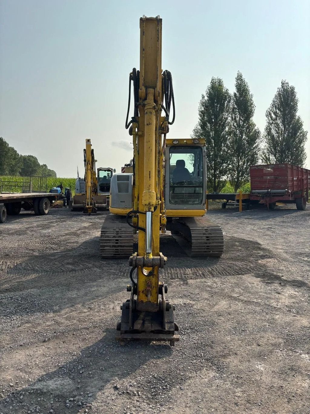 Kettenbagger des Typs New Holland Kobelco E135SR-1ES, Gebrauchtmaschine in Wevelgem (Bild 4)