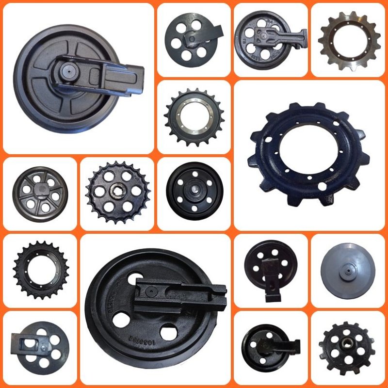 Kettenbagger Türe ait Sonstige ALLE MERKEN ROL rups sprocket e, Neumaschine içinde Nuland (resim 2)