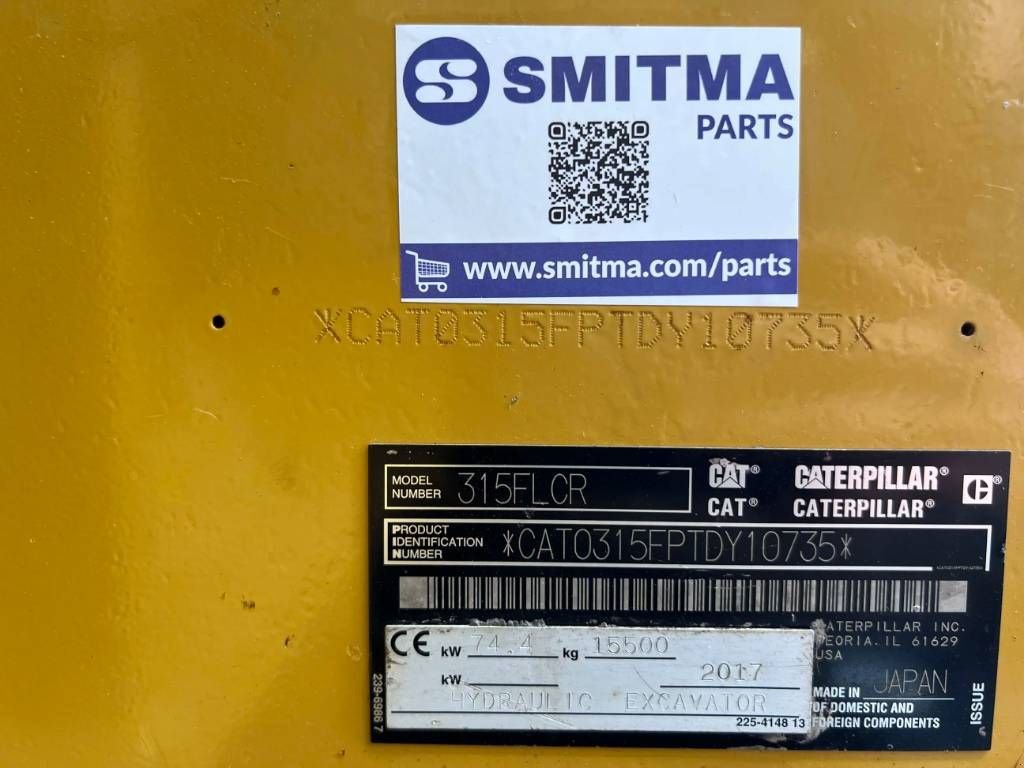 Kettenbagger tipa Sonstige Cat 315F LCR, Gebrauchtmaschine u Venlo (Slika 3)