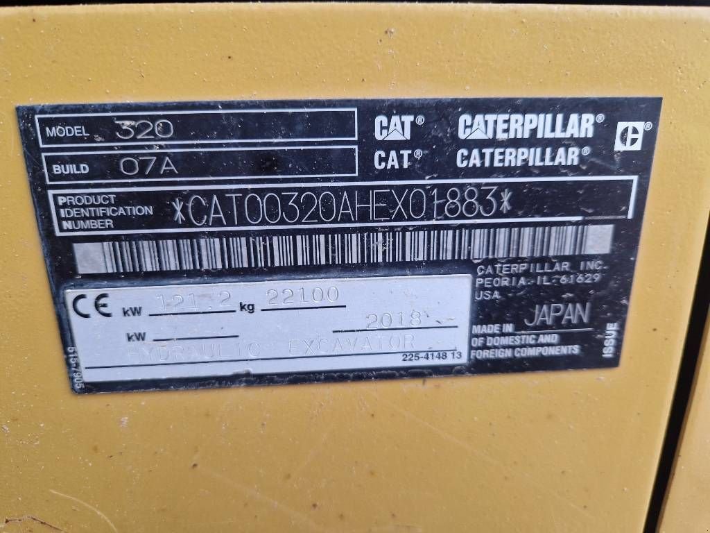 Kettenbagger tipa Sonstige Cat 320, Gebrauchtmaschine u Stabroek (Slika 9)