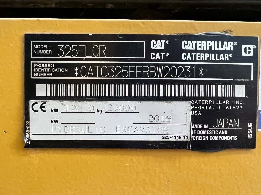 Kettenbagger za tip Sonstige Cat 325F LCR, Gebrauchtmaschine u Venlo (Slika 11)