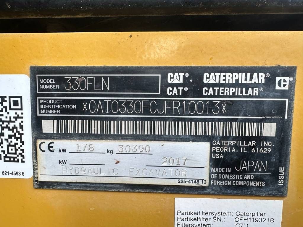 Kettenbagger typu Sonstige Cat 330 F, Gebrauchtmaschine w Wommels (Zdjęcie 10)