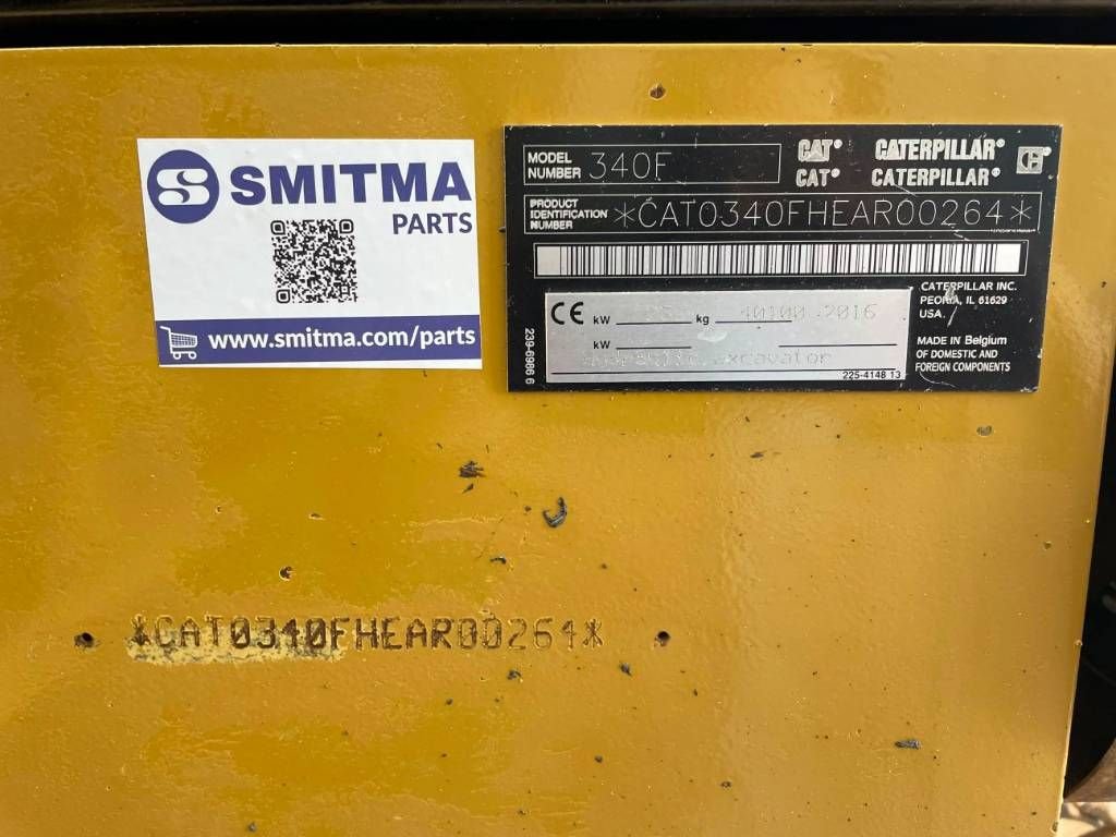 Kettenbagger Türe ait Sonstige Cat 340F, Gebrauchtmaschine içinde Venlo (resim 3)