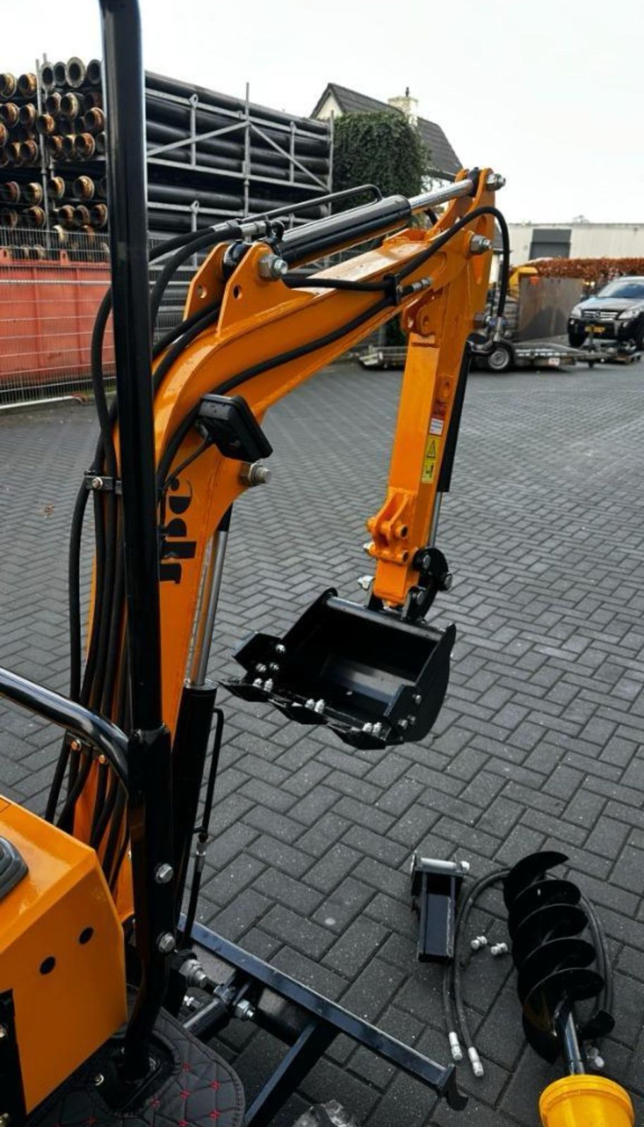 Kettenbagger des Typs Sonstige Jpc Kubota janmar Ht 12, Neumaschine in ZEGVELD (Bild 5)