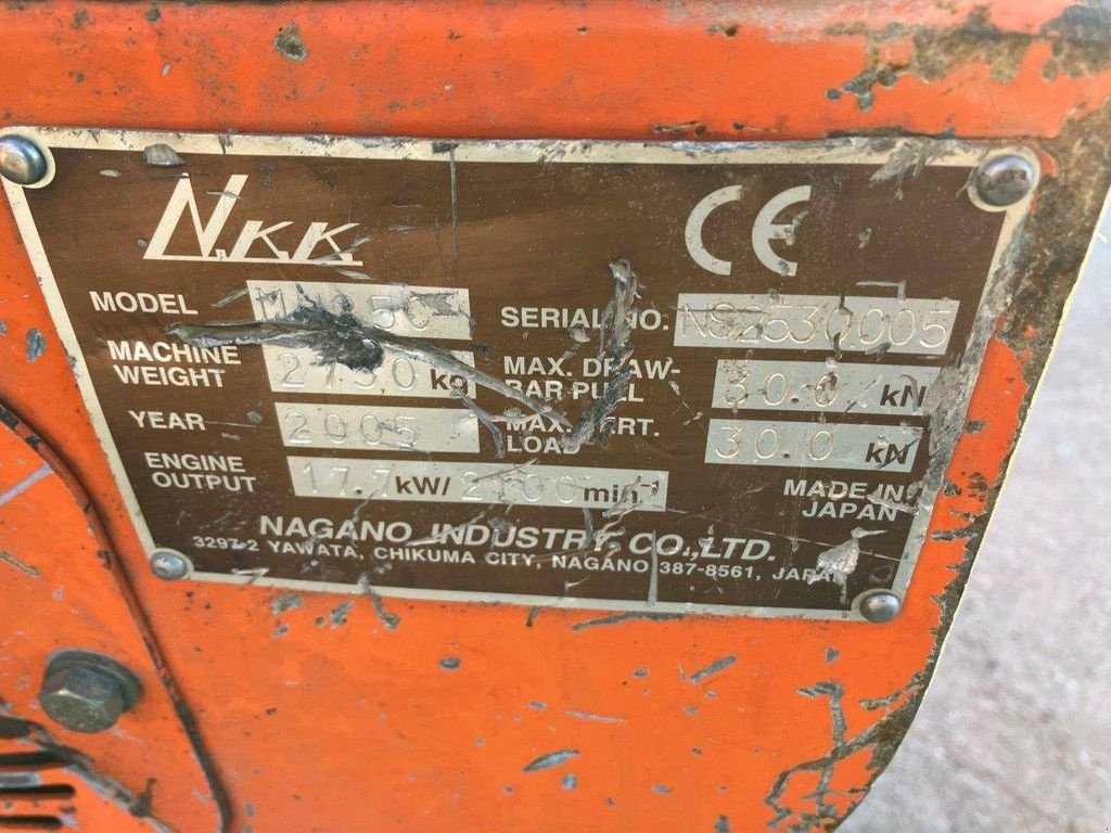 Kettenbagger tipa Sonstige Nagano MU25C, Gebrauchtmaschine u Antwerpen (Slika 11)