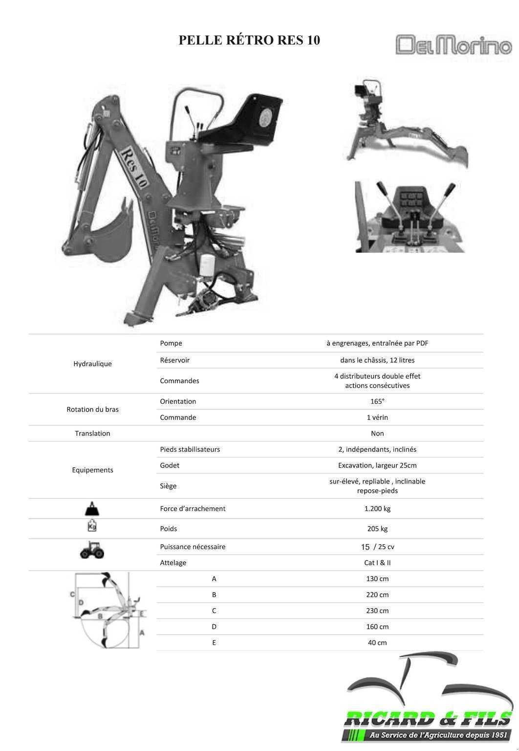 Kettenbagger del tipo Sonstige RES 10, Gebrauchtmaschine In LA SOUTERRAINE (Immagine 2)