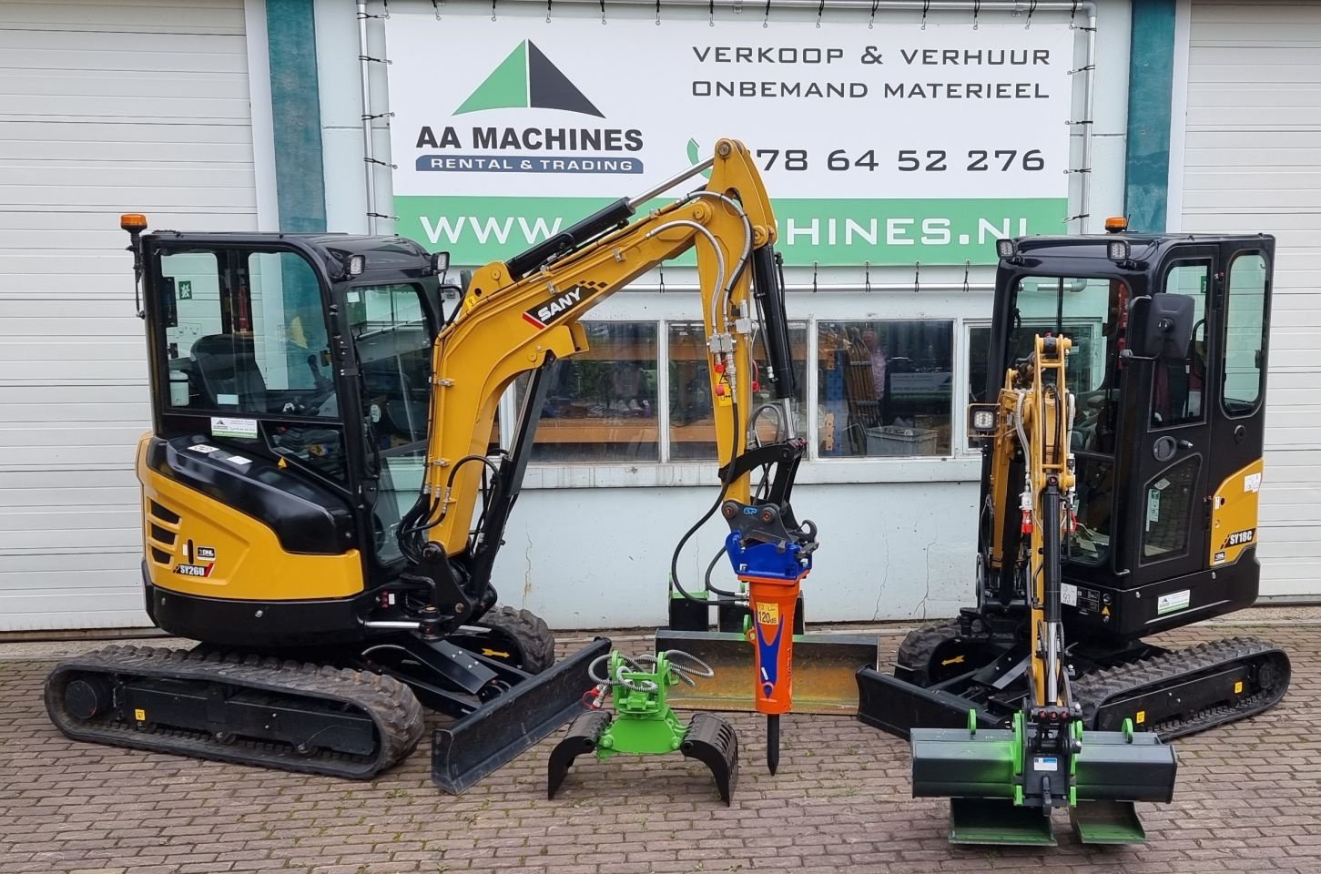 Kettenbagger du type Sonstige SANY SY18C, Gebrauchtmaschine en Papendrecht (Photo 1)