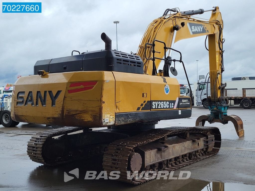 Kettenbagger of the type Sonstige Sany SY265 C LC 2 BUCKETS + GRAPPLE, Gebrauchtmaschine in Veghel (Picture 8)