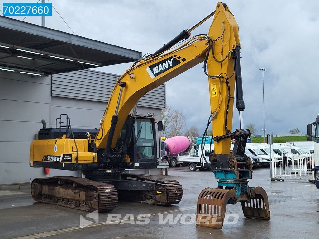 Kettenbagger van het type Sonstige Sany SY265 C LC 2 BUCKETS + GRAPPLE, Gebrauchtmaschine in Veghel (Foto 5)