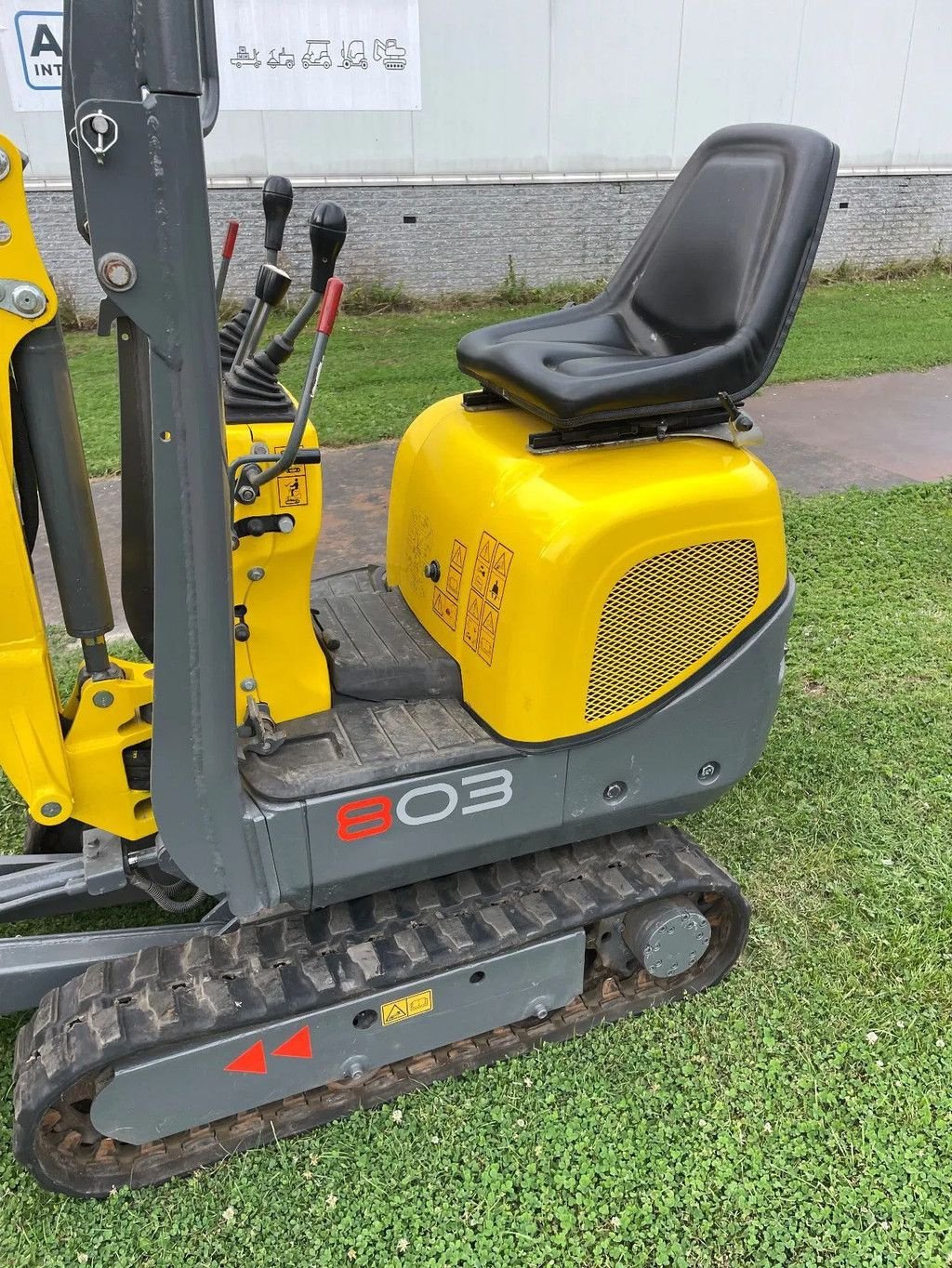 Kettenbagger Türe ait Sonstige Wacker Neuson 803/caterpillar 301.9 minigraafmachine Yanmar 9,5kw, Gebrauchtmaschine içinde Kwintsheul (resim 2)