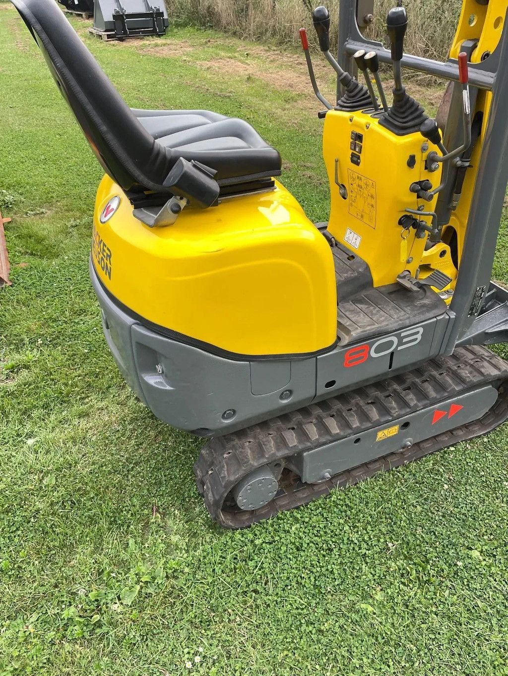 Kettenbagger Türe ait Sonstige Wacker Neuson 803/caterpillar 301.9 minigraafmachine Yanmar 9,5kw, Gebrauchtmaschine içinde Kwintsheul (resim 3)