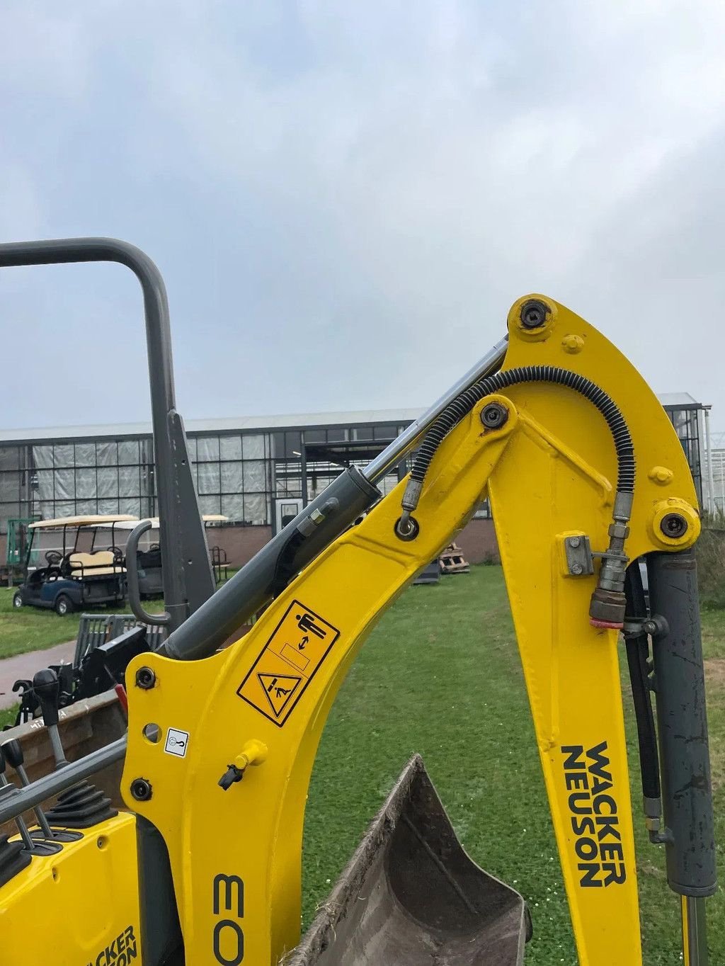 Kettenbagger Türe ait Sonstige Wacker Neuson 803/caterpillar 301.9 minigraafmachine Yanmar 9,5kw, Gebrauchtmaschine içinde Kwintsheul (resim 7)