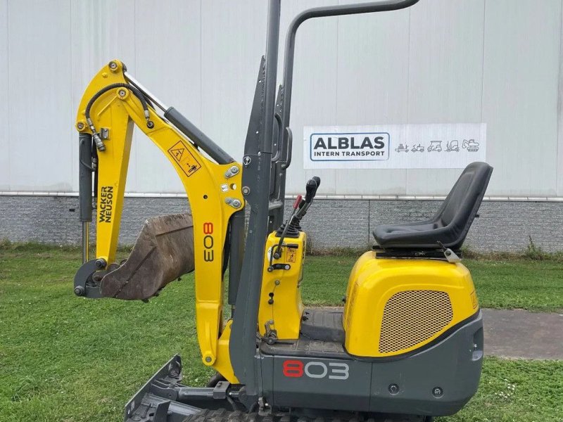 Kettenbagger Türe ait Sonstige Wacker Neuson 803/caterpillar 301.9 minigraafmachine Yanmar 9,5kw, Gebrauchtmaschine içinde Kwintsheul