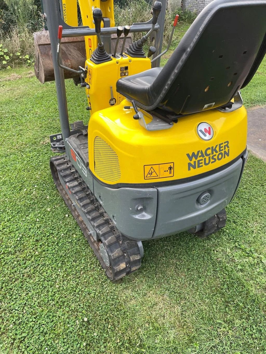 Kettenbagger Türe ait Sonstige Wacker Neuson 803/caterpillar 301.9 minigraafmachine Yanmar 9,5kw, Gebrauchtmaschine içinde Kwintsheul (resim 4)