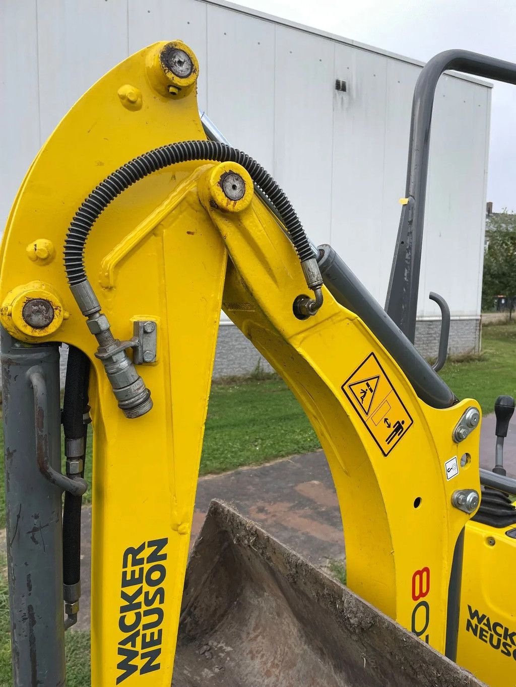 Kettenbagger Türe ait Sonstige Wacker Neuson 803/caterpillar 301.9 minigraafmachine Yanmar 9,5kw, Gebrauchtmaschine içinde Kwintsheul (resim 6)