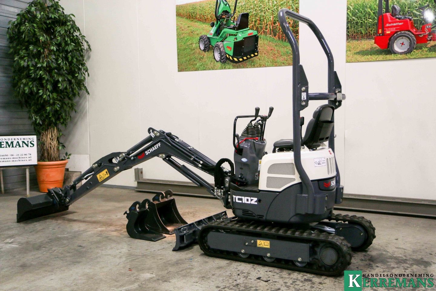 Kettenbagger Türe ait Sonstige YANMAR/SCHAEFF YANMAR/SCHAEFF TC10Z minigraver, Neumaschine içinde Dronten (resim 4)