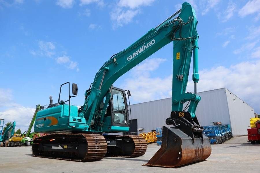 Kettenbagger del tipo Sunward SWE155F CE certification, Diesel, Digging depth: 5, Gebrauchtmaschine en Groenlo (Imagen 9)