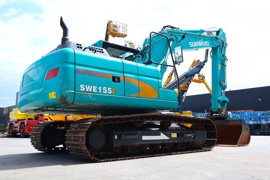 Kettenbagger del tipo Sunward SWE155F CE certification, Diesel, Digging depth: 5, Gebrauchtmaschine en Groenlo (Imagen 2)