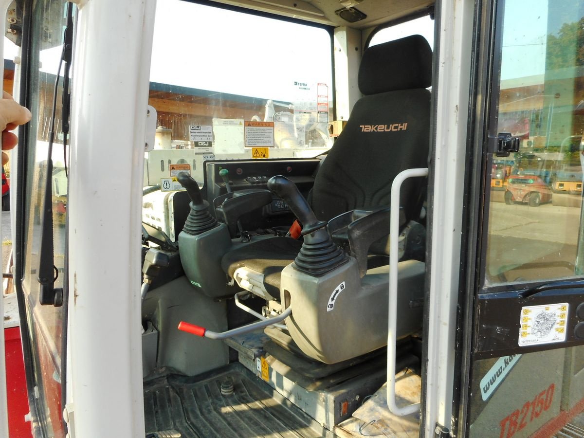 Kettenbagger tip Takeuchi TB 2150 ( 15.095kg ) mit Schwenkarm, Gebrauchtmaschine in St. Nikolai ob Draßling (Poză 7)