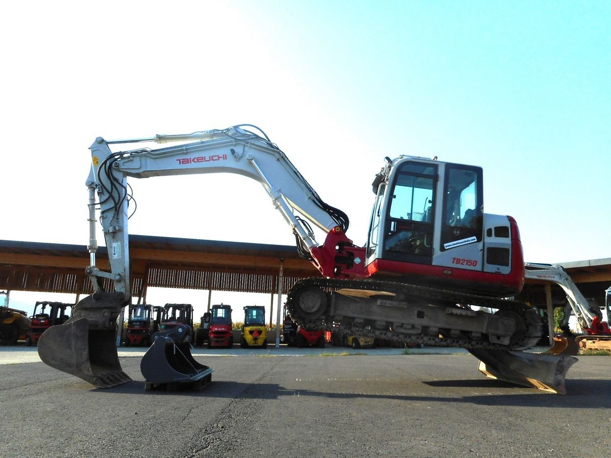 Kettenbagger del tipo Takeuchi TB 2150 ( 15.095kg ) mit Schwenkarm, Gebrauchtmaschine In St. Nikolai ob Draßling (Immagine 21)