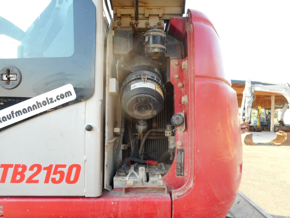 Kettenbagger a típus Takeuchi TB 2150 ( 15.095kg ) mit Schwenkarm, Gebrauchtmaschine ekkor: St. Nikolai ob Draßling (Kép 20)