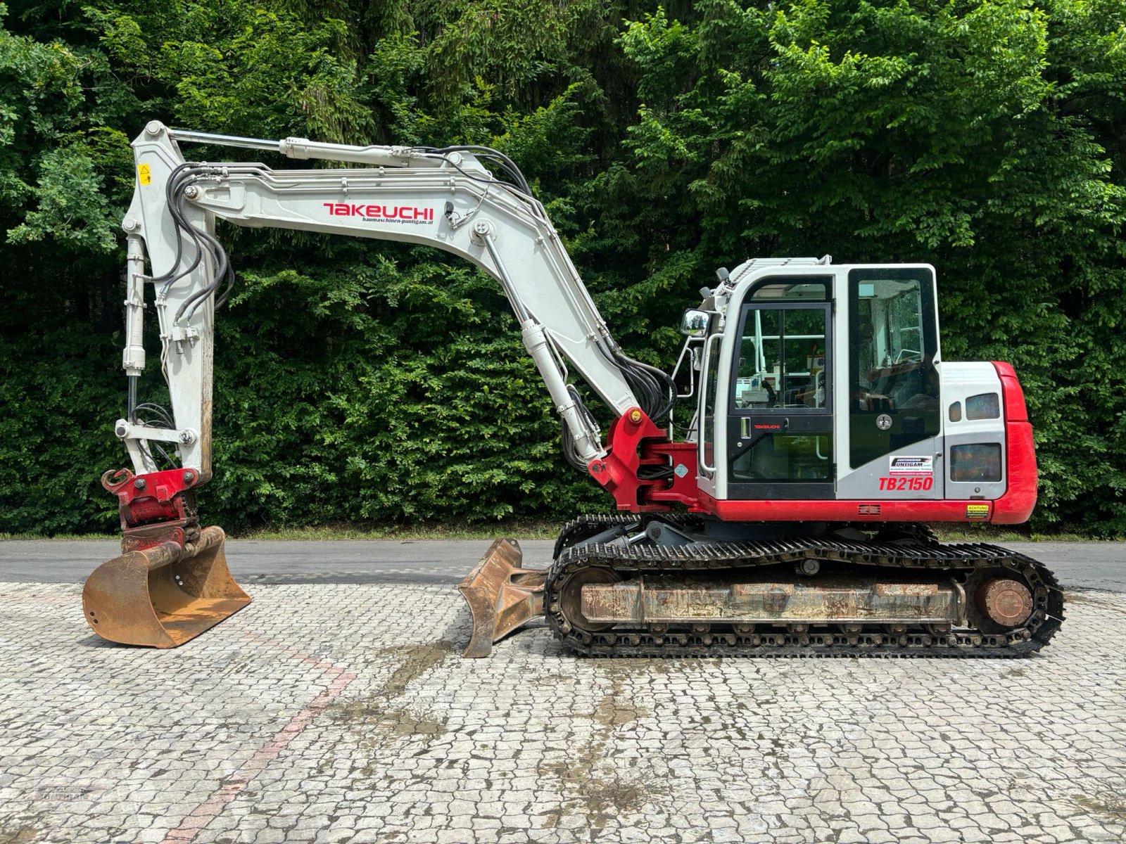 Kettenbagger van het type Takeuchi TB 2150, Gebrauchtmaschine in Deutsch - Goritz (Foto 1)