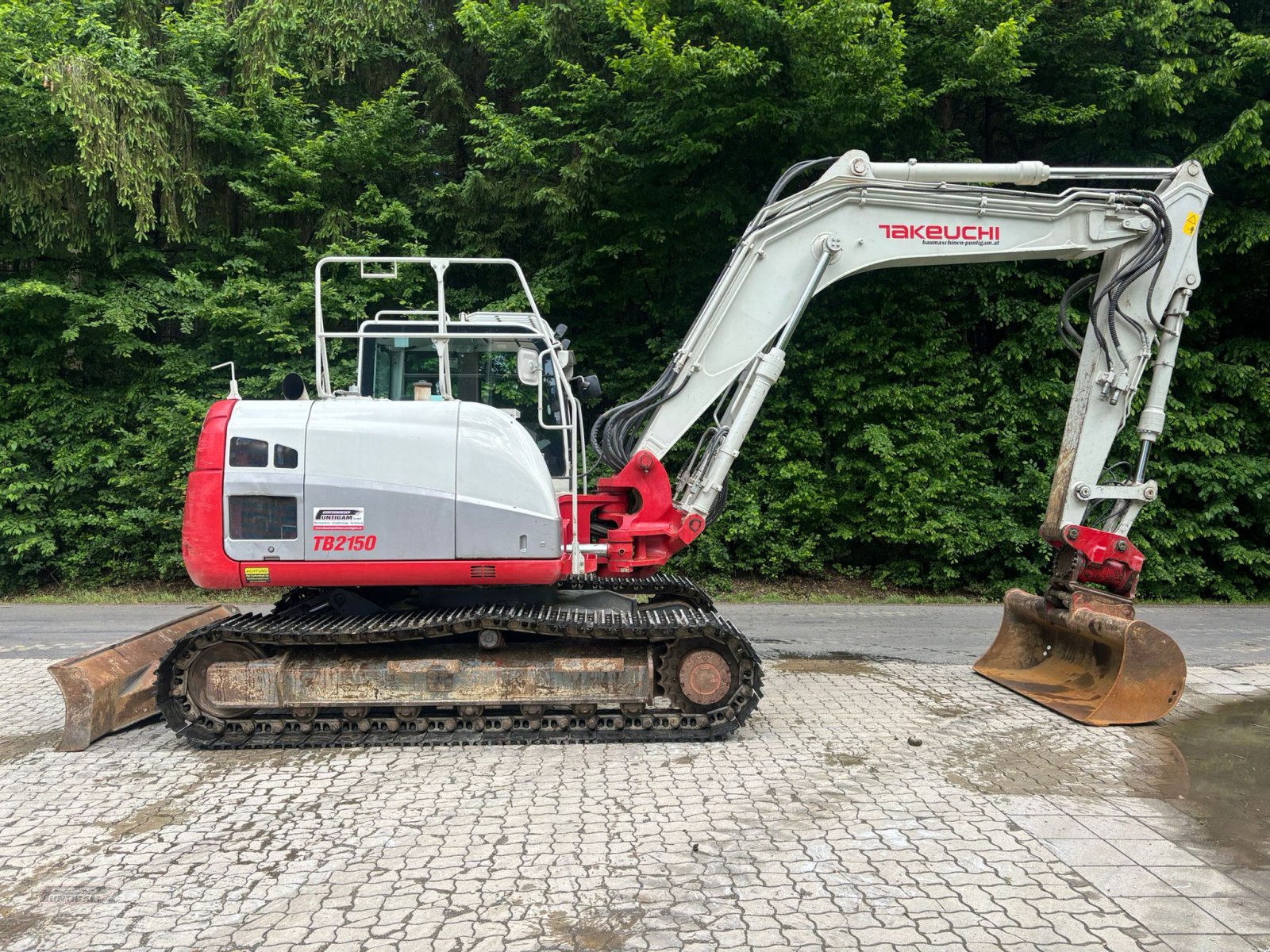 Kettenbagger typu Takeuchi TB 2150, Gebrauchtmaschine w Deutsch - Goritz (Zdjęcie 2)