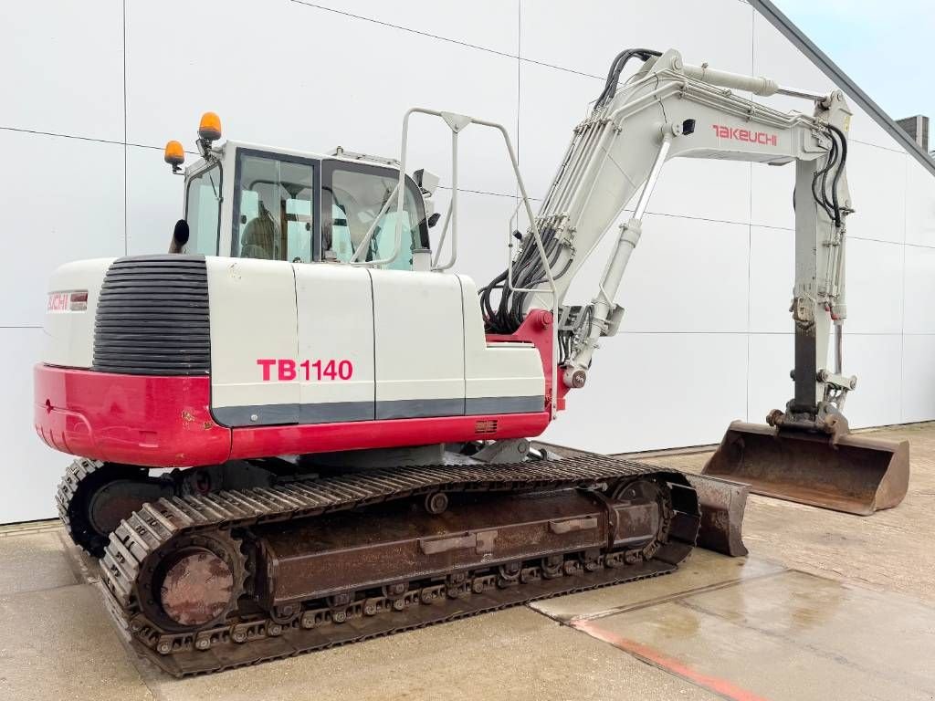 Kettenbagger типа Takeuchi TB1140 - Hammer Lines / CE + EPA / Quick Coupler, Gebrauchtmaschine в Veldhoven (Фотография 5)