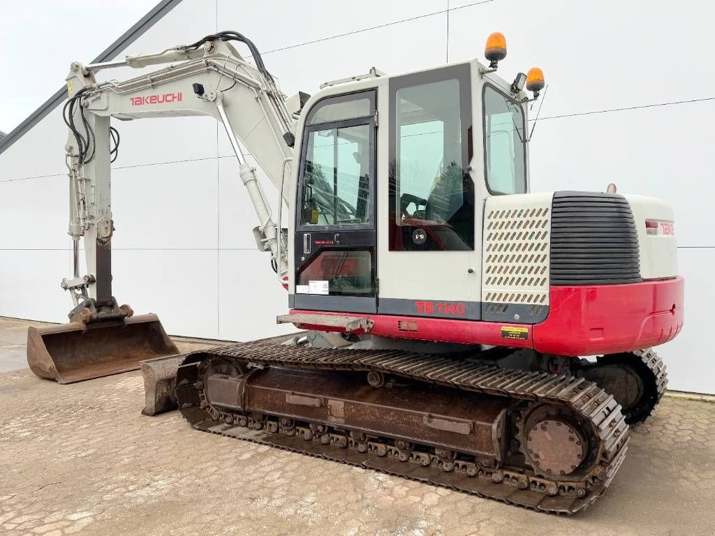 Kettenbagger типа Takeuchi TB1140 - Hammer Lines / CE + EPA / Quick Coupler, Gebrauchtmaschine в Veldhoven (Фотография 3)