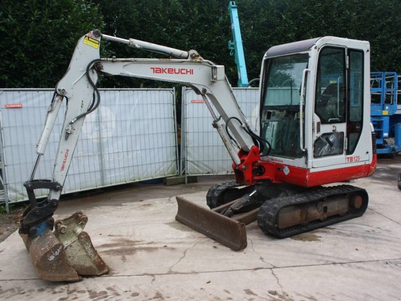 Kettenbagger del tipo Takeuchi TB125, Gebrauchtmaschine en Antwerpen