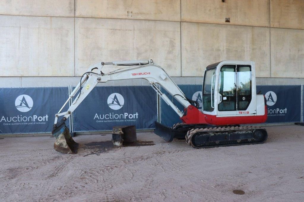 Kettenbagger van het type Takeuchi TB160C, Gebrauchtmaschine in Antwerpen (Foto 1)