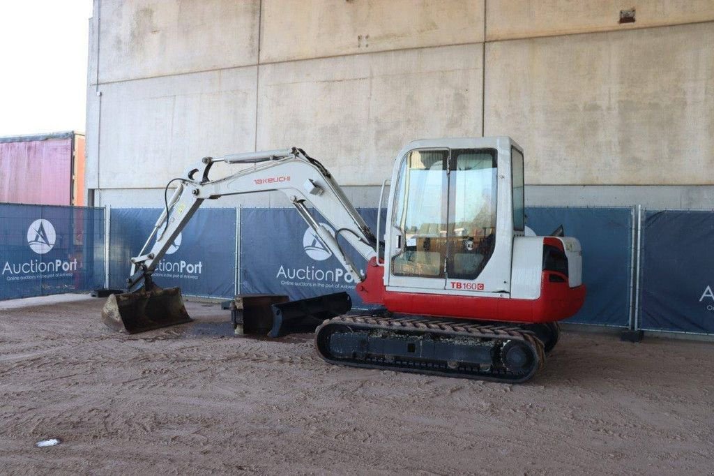 Kettenbagger tipa Takeuchi TB160C, Gebrauchtmaschine u Antwerpen (Slika 3)