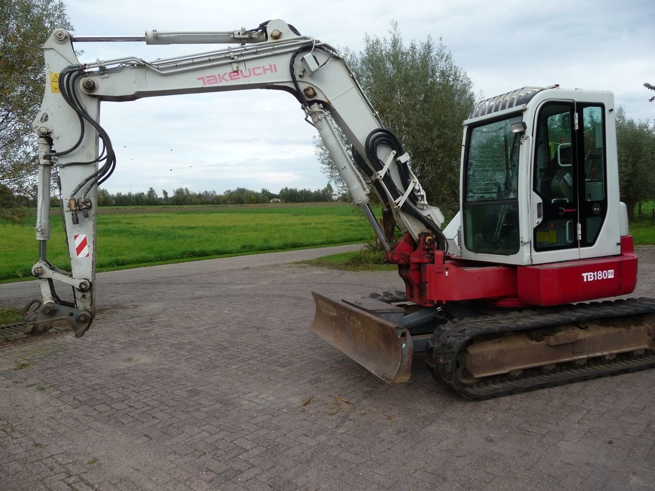 Kettenbagger Türe ait Takeuchi TB180FR, Gebrauchtmaschine içinde Oirschot (resim 1)