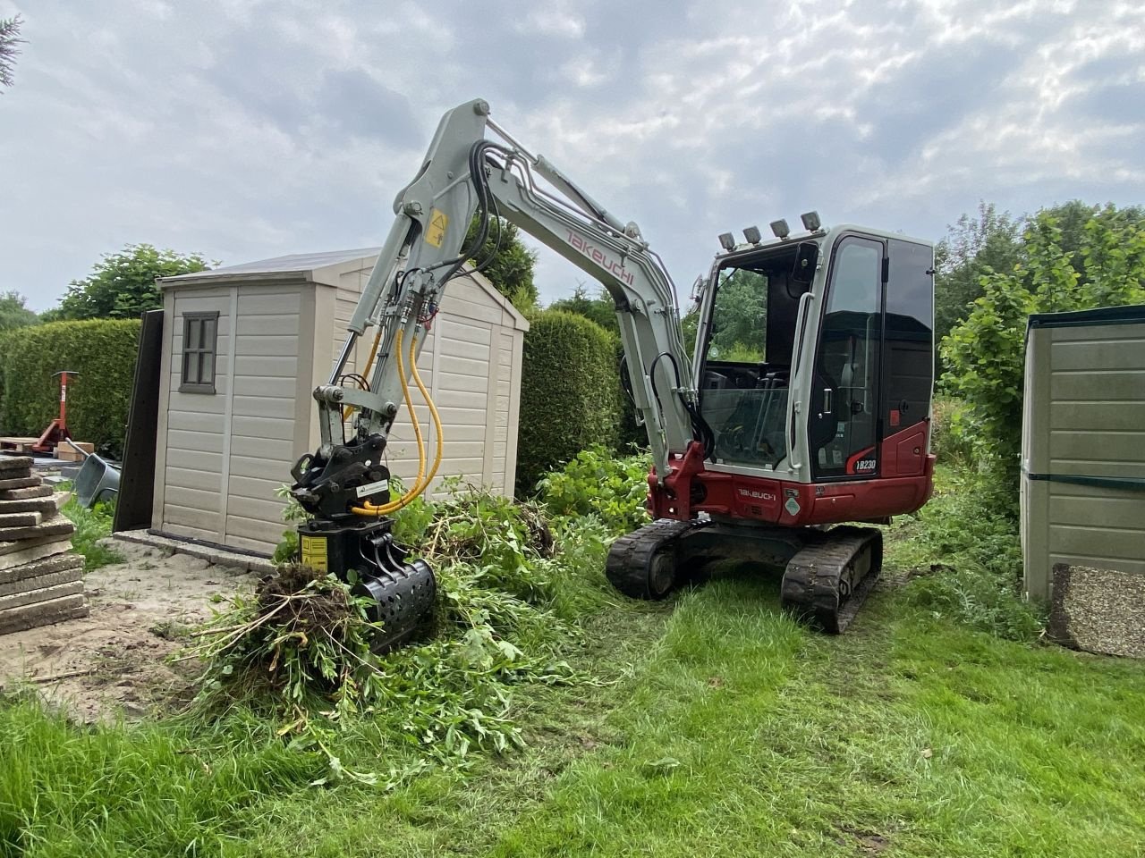 Kettenbagger Türe ait Takeuchi Tb230, Gebrauchtmaschine içinde Dronten (resim 5)