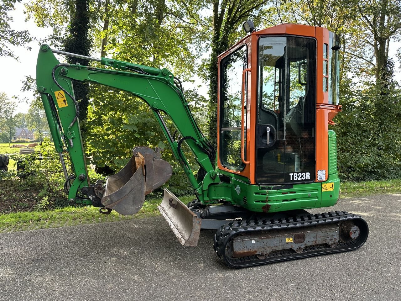 Kettenbagger van het type Takeuchi TB23R, Gebrauchtmaschine in Rossum (Foto 1)