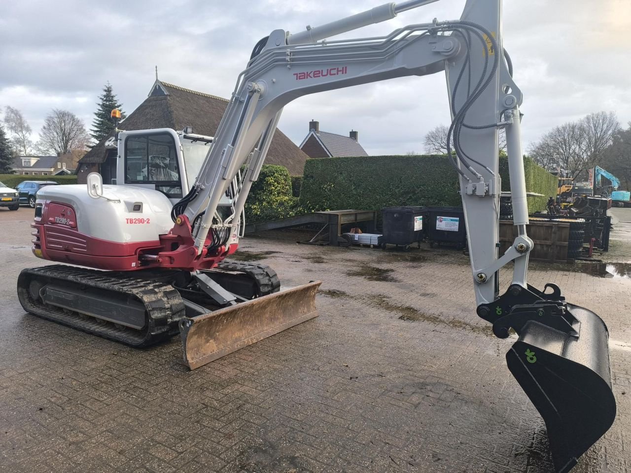 Kettenbagger del tipo Takeuchi TB290-2, Gebrauchtmaschine en Hardegarijp (Imagen 5)