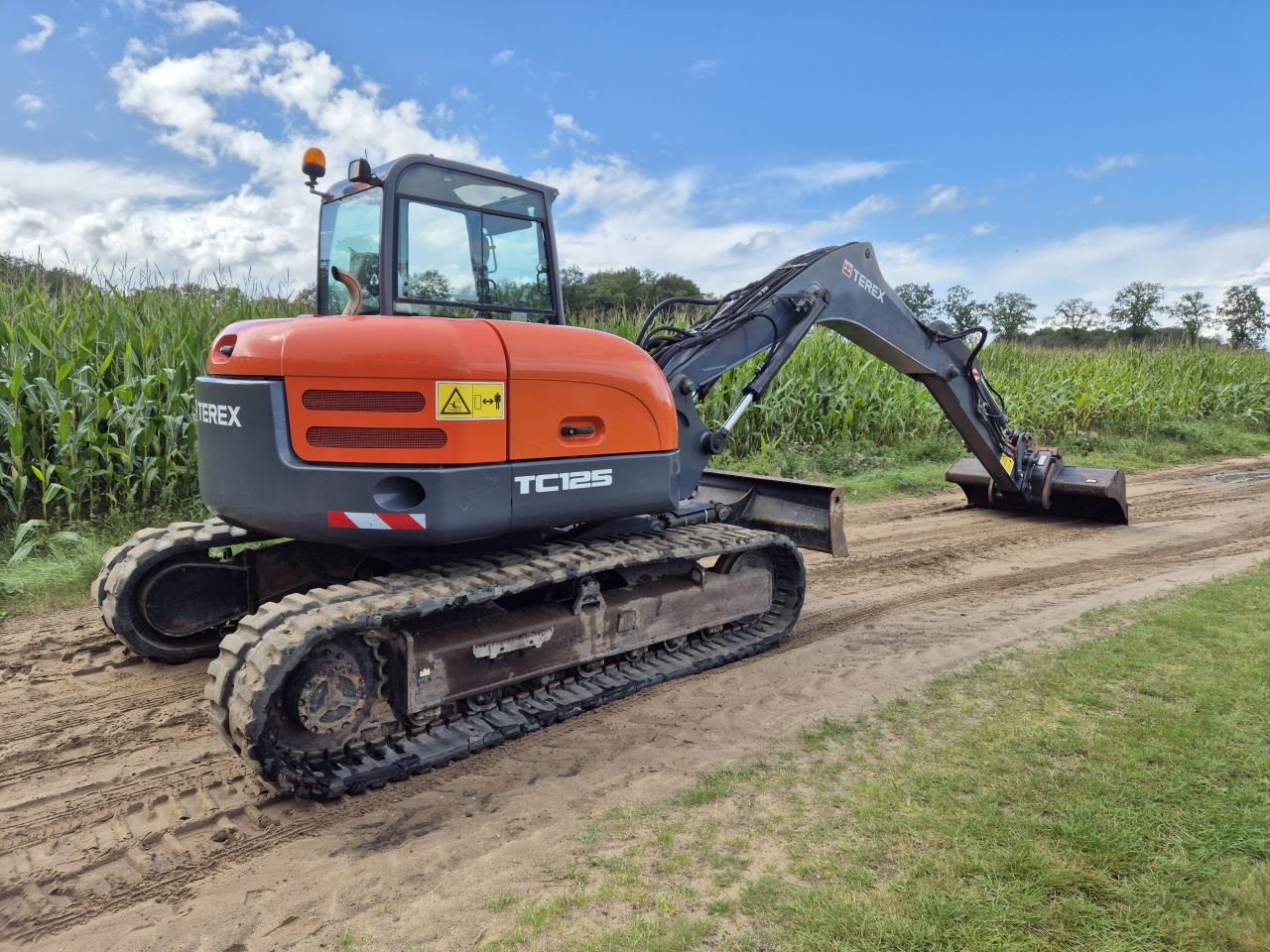 Kettenbagger del tipo Terex TC 125, Gebrauchtmaschine In Fleringen (Immagine 11)